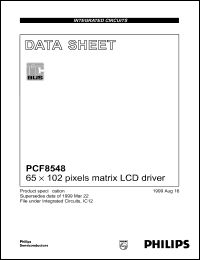 PCF8548U/2 Datasheet