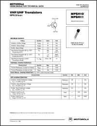 MPSH10 Datasheet