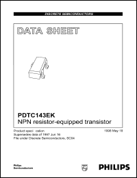 PDTC144EEF Datasheet