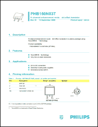 PHB160N03T Datasheet