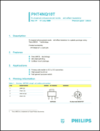 PHT4NQ10T Datasheet