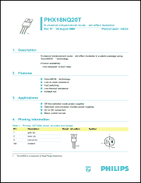 PHX18NQ20T Datasheet