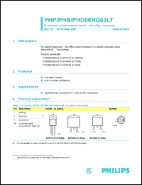 PHD96NQ03LT Datasheet