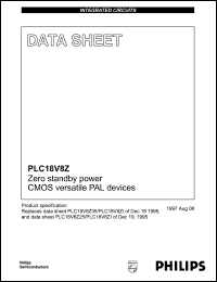 PLC18V8ZIDB Datasheet
