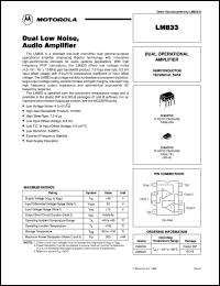 LM833D Datasheet