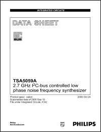 TSA5512M Datasheet