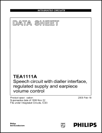 TEA1111AT/C1 Datasheet