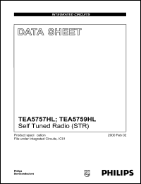 TEA5757H/V1 Datasheet