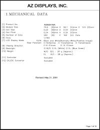AGM2416A-NEFTS-T Datasheet