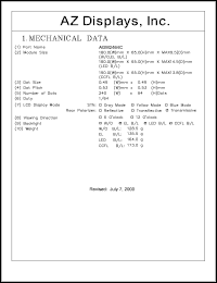 AGM2464C-ME-GTW-T Datasheet