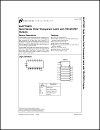 54ACTQ533FMQB Datasheet