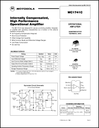 MC1741CDR2 Datasheet