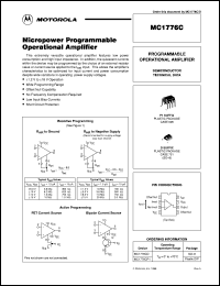 MC1776CP1 Datasheet