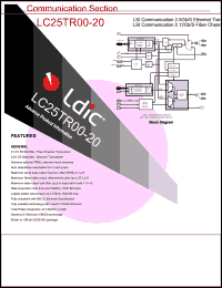 LC25TR00-20 Datasheet