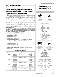 MC34184DTB Datasheet