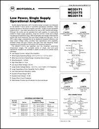MC33174DTBR2 Datasheet