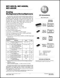 MC14053BFL2 Datasheet