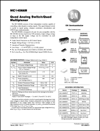 MC14066BFL2 Datasheet