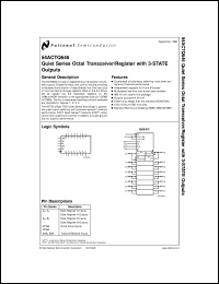 54ACTQ646W-QMLV Datasheet