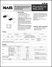AQW654 Datasheet