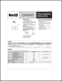 AQY221N2SX Datasheet