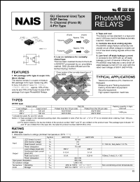 AQY410SX Datasheet