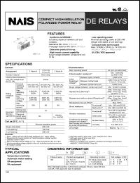 DE1a-12V Datasheet