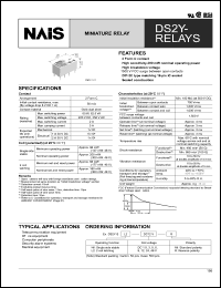 DS2Y-SL2-DC5V Datasheet