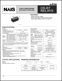 DSBT2-S-DC12V Datasheet