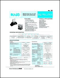 HJ4-L-AC120V-R-6 Datasheet