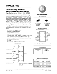 MC74LVX4066DTR2 Datasheet