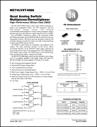 MC74LVXT4066DTR2 Datasheet