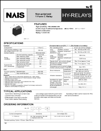 HY1-9V Datasheet