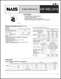 HP2-DC12V Datasheet