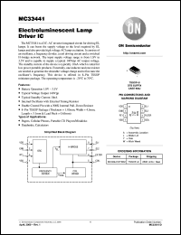 MC33441DTBEL Datasheet