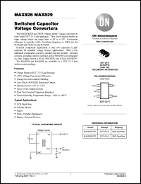 MAX829SNTR Datasheet
