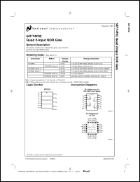 54F32DM Datasheet