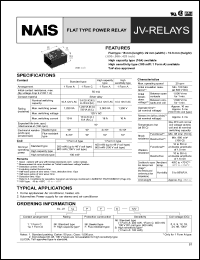 JV1F-5V Datasheet