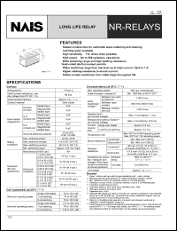 NR-SL2D-24V Datasheet