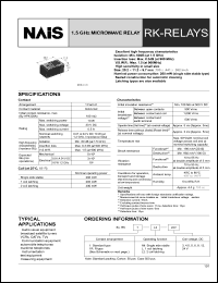 RK1R-L2-12V Datasheet