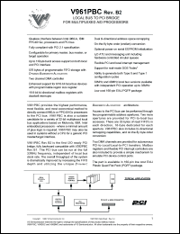 V961PBC-33REVB2 Datasheet