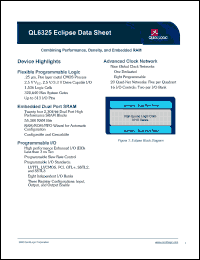 QL6325-4PS484I Datasheet