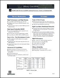 QL4090-2CG456M Datasheet