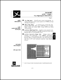 QL16x24B-0PF144I Datasheet