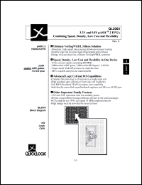 QL2003-1PL84I Datasheet