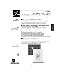 QL2007-1PF144C Datasheet