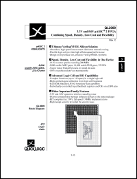 QL2009-1PF144C Datasheet
