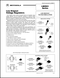 LM2931D2T-5.0R4 Datasheet