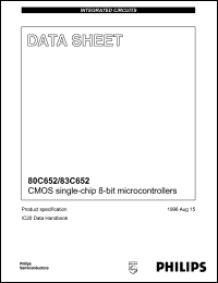 P80C652IBB/03 Datasheet