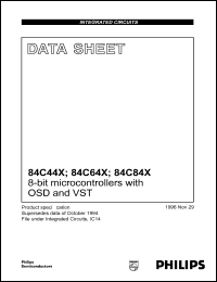 84C844 Datasheet